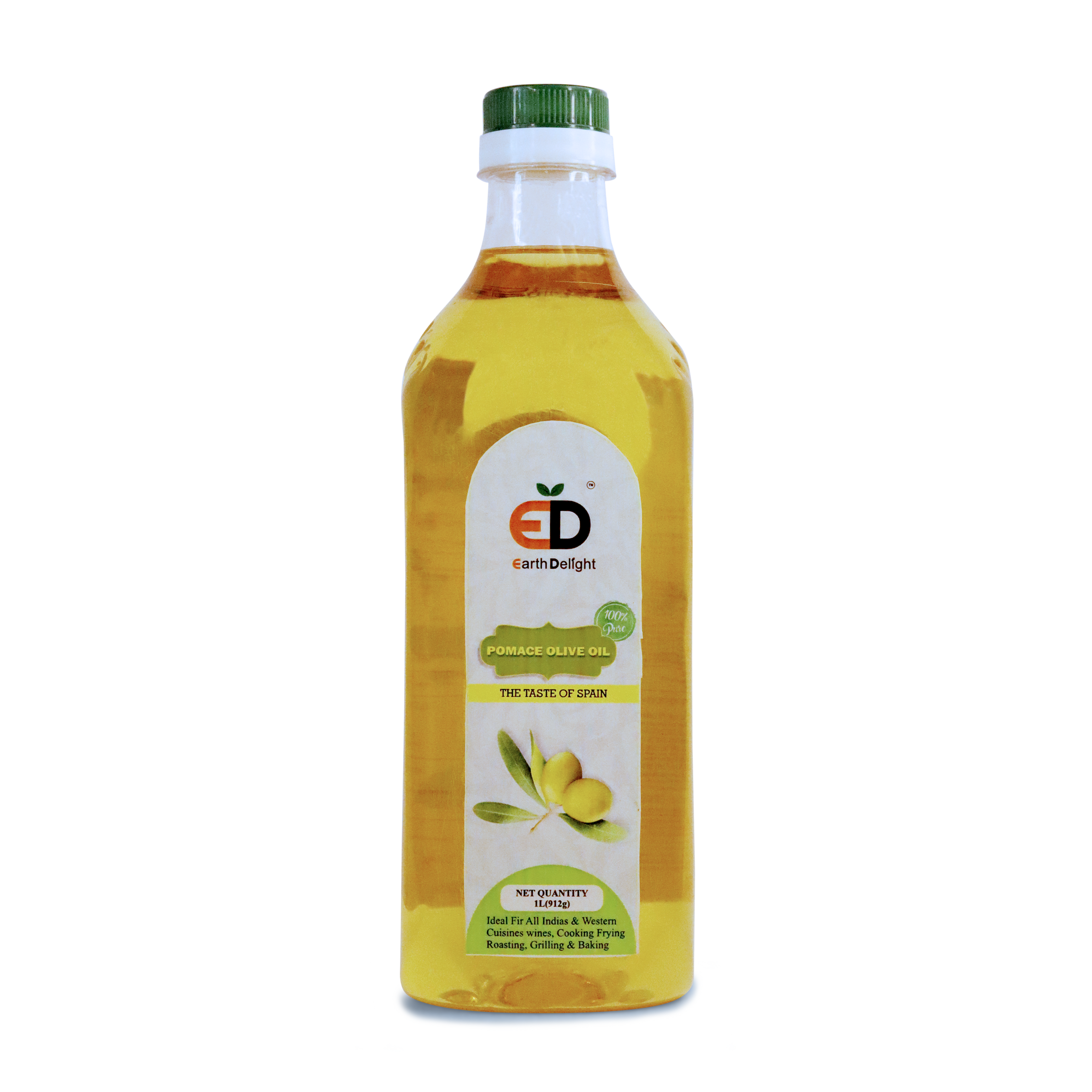 Pomace Olive Oil Bottle